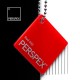 Perspex® litý - opál, červená 433, 1000x2030 mm, tl.3mm,