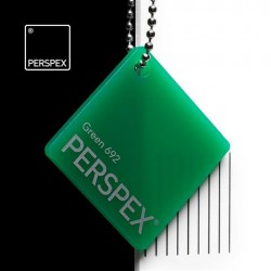 Perspex® litý - opál, zelená 692, 1000x2030 mm, tl.3mm,