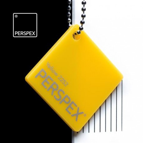 Perspex® litý - opál, žlutá 2252, 1010x3050 mm, tl.3mm,