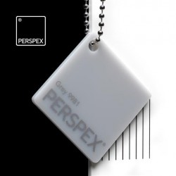 Perspex® litý - opál, šedá 9981, 1010x3050 mm, tl.3mm,