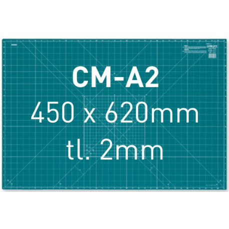 Zelená podložka CM-A2, 450 x 620 x 2mm