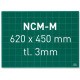 Zelená podložka NCM-M, 620 x 450 x 3mm
