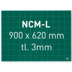 Zelená podložka NCM-L, 900 x 620 x 3mm