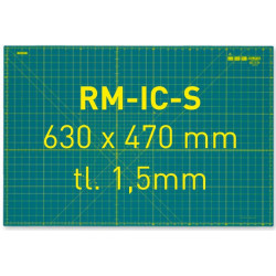 Zelená podložka RM-IC-S, 630 x 470 x 1,5mm